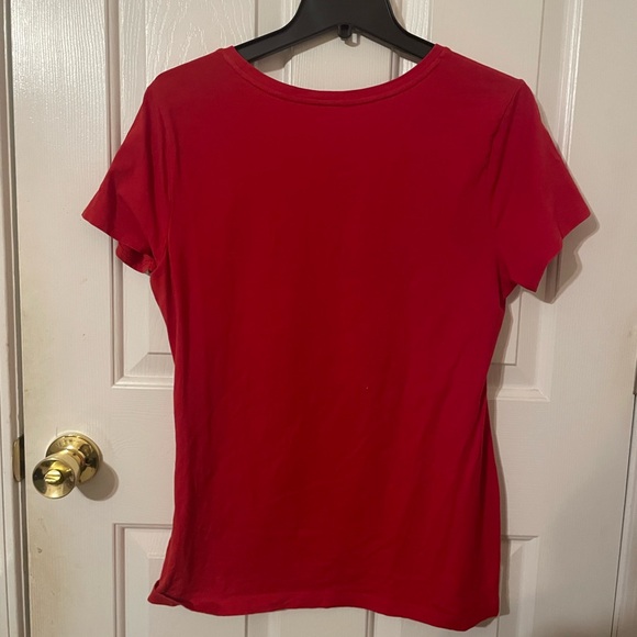 BUNDLE Red AND Purple Banana Republic T-Shirts - Picture 2 of 4